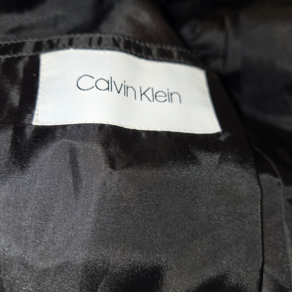 Calvin Klein‎ Blazer Women Size 16 Regular Black Business Jacket - Picture 9 of 9